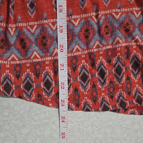 Lucky Brand Red and Blue Graphic Short Sleeve Tee - Picture 13 of 13